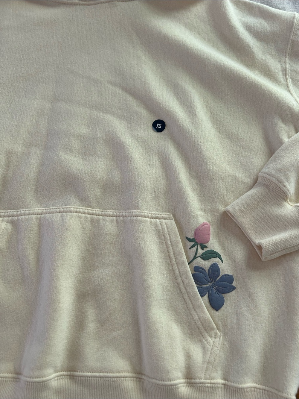 Hollister Cream Pullover Hoodie - Picture 2 of 5
